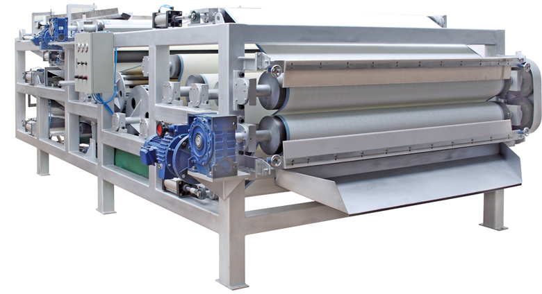 帶式壓濾機定制需要注意什么?-樂中環保 帶式壓濾機定制需要注意什么?-樂中環保